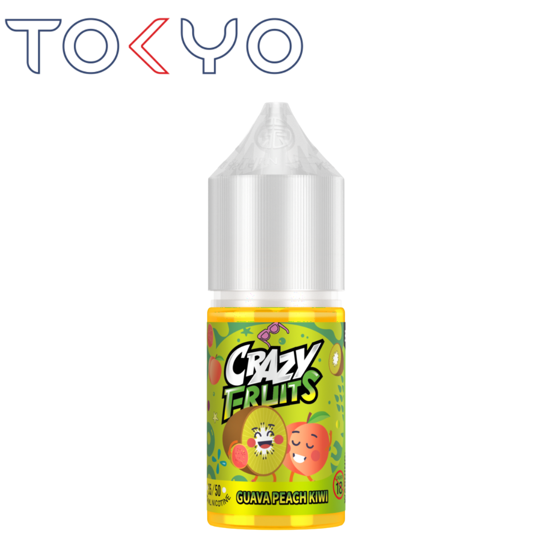 Tokyo Crazy Fruits Guava Peach Kiwi 30ml