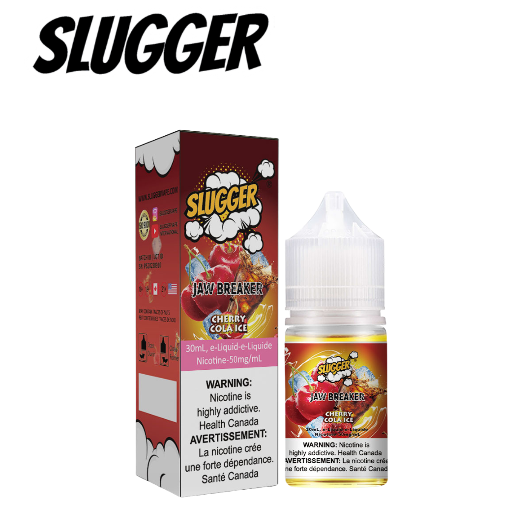 Slugger Jaw Breaker Series Cherry Cola Ice 30ml Nic Salt