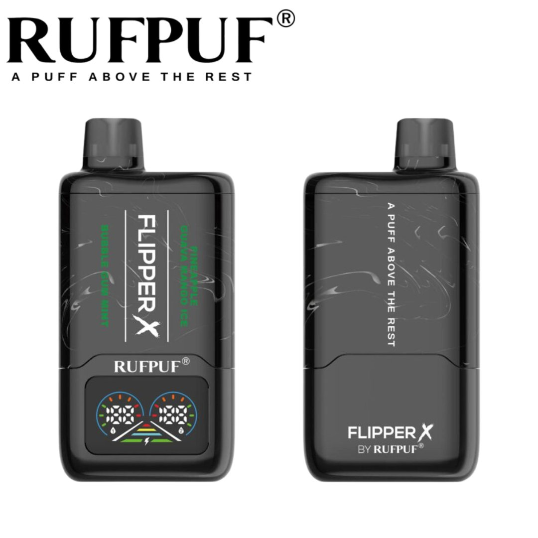 Flipper X Bubble Gum Mint + Pineapple Guava Mango Ice